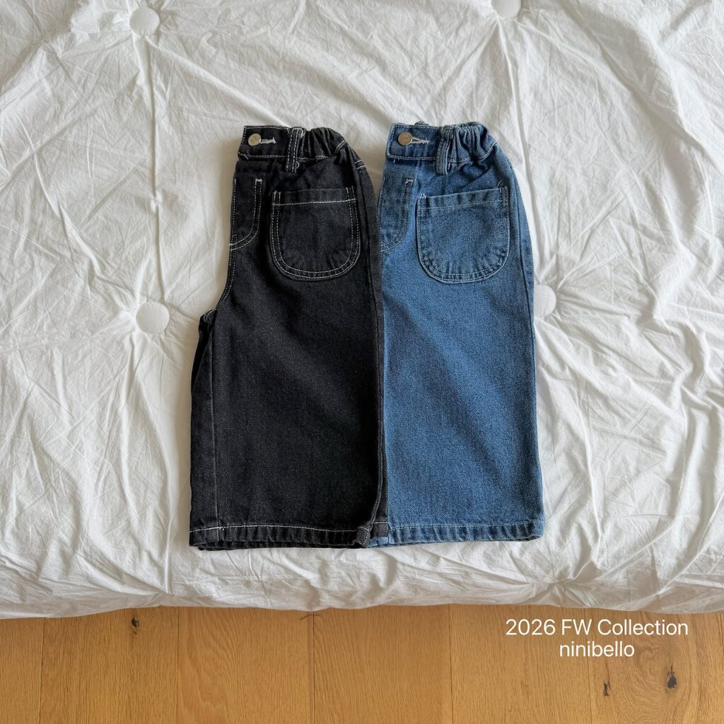 [니니벨로] 페니포켓데님팬츠
