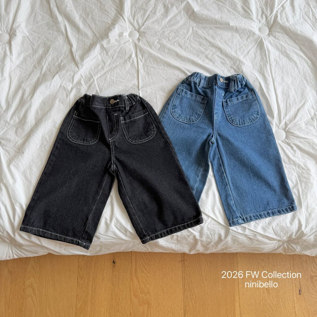 [니니벨로] 페니포켓데님팬츠