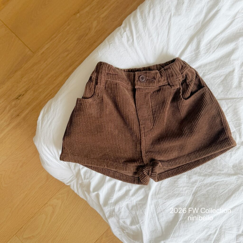 [니니벨로] 피카부골덴팬츠