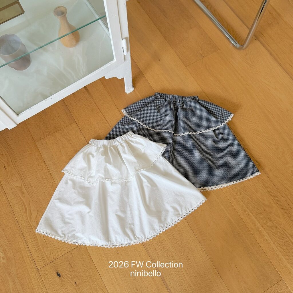 [니니벨로] 모모에이프런스커트