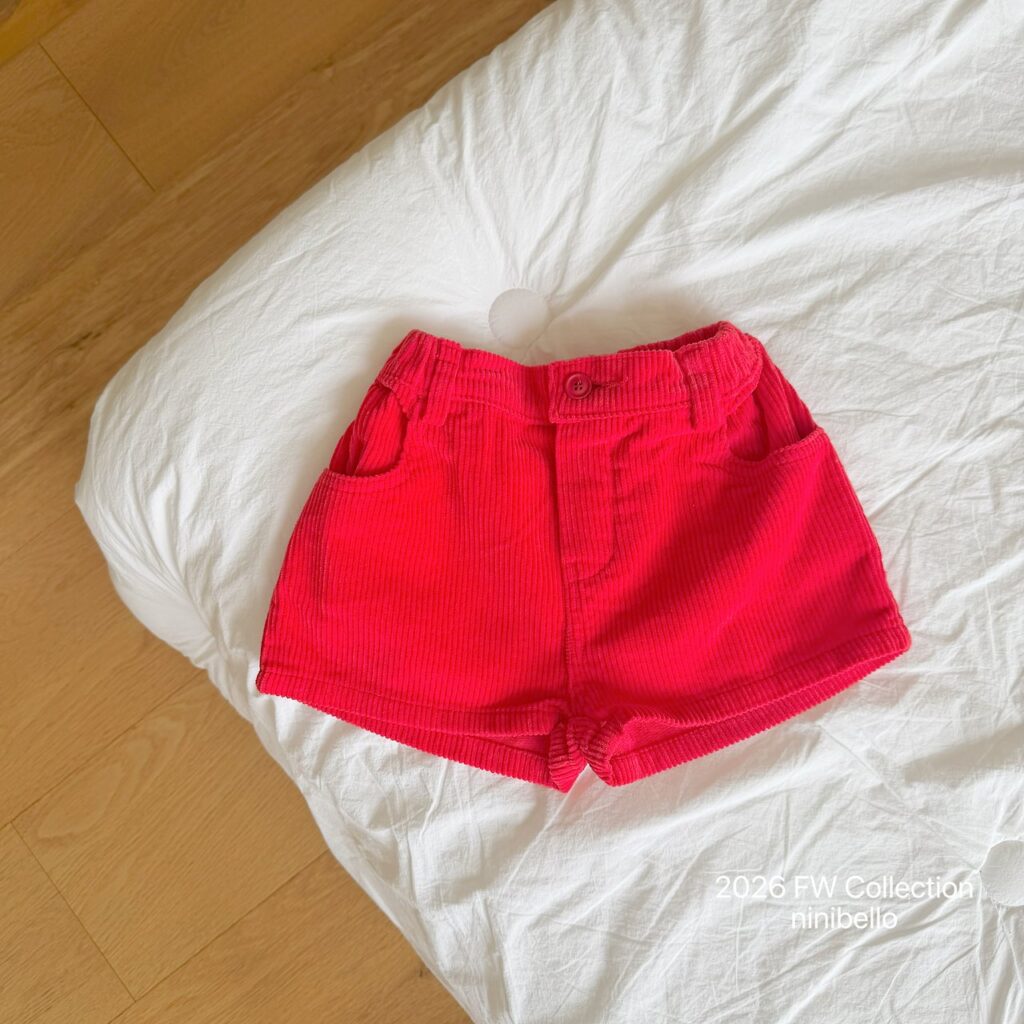 [니니벨로] 피카부골덴팬츠