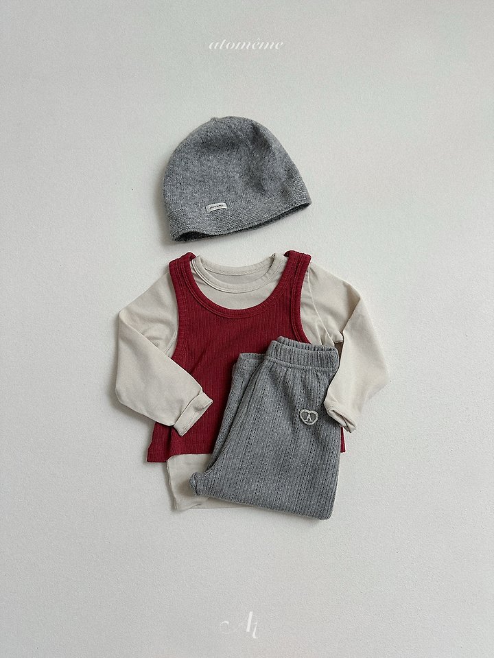 [아토메메] 마들렌팬츠 크림 메란지