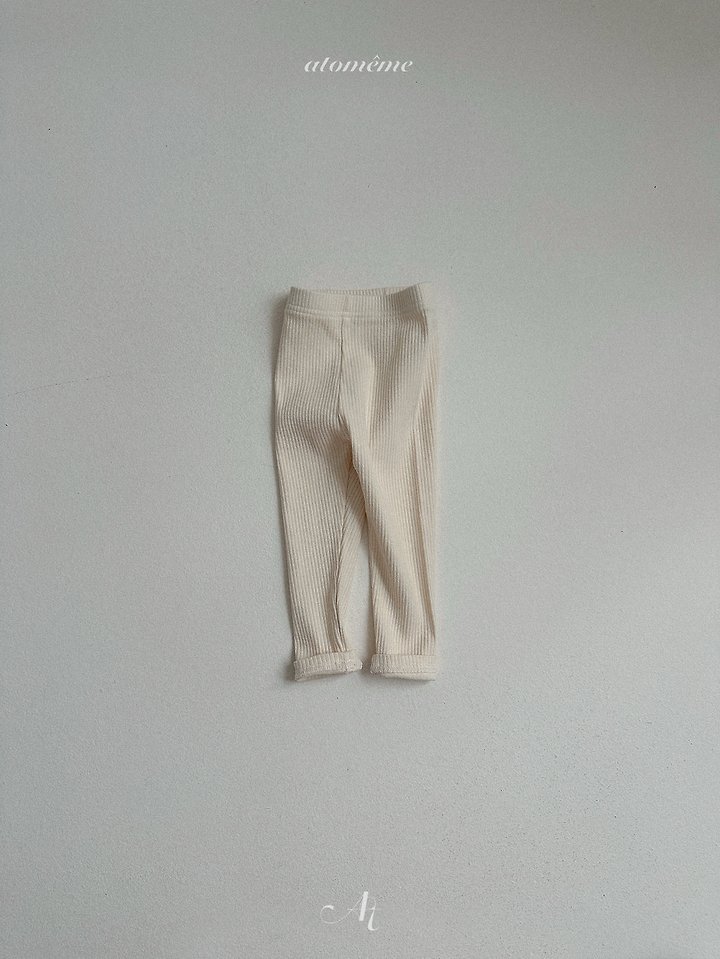 [아토메메] 밀키골지레깅스