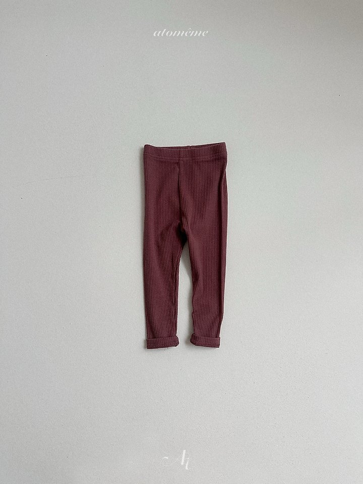 [아토메메] 밀키골지레깅스