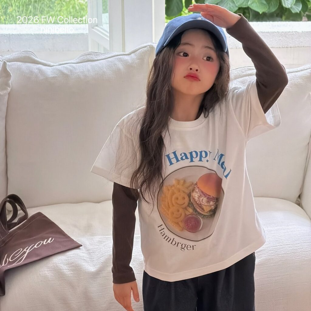 [니니벨로] 해피밀티셔츠