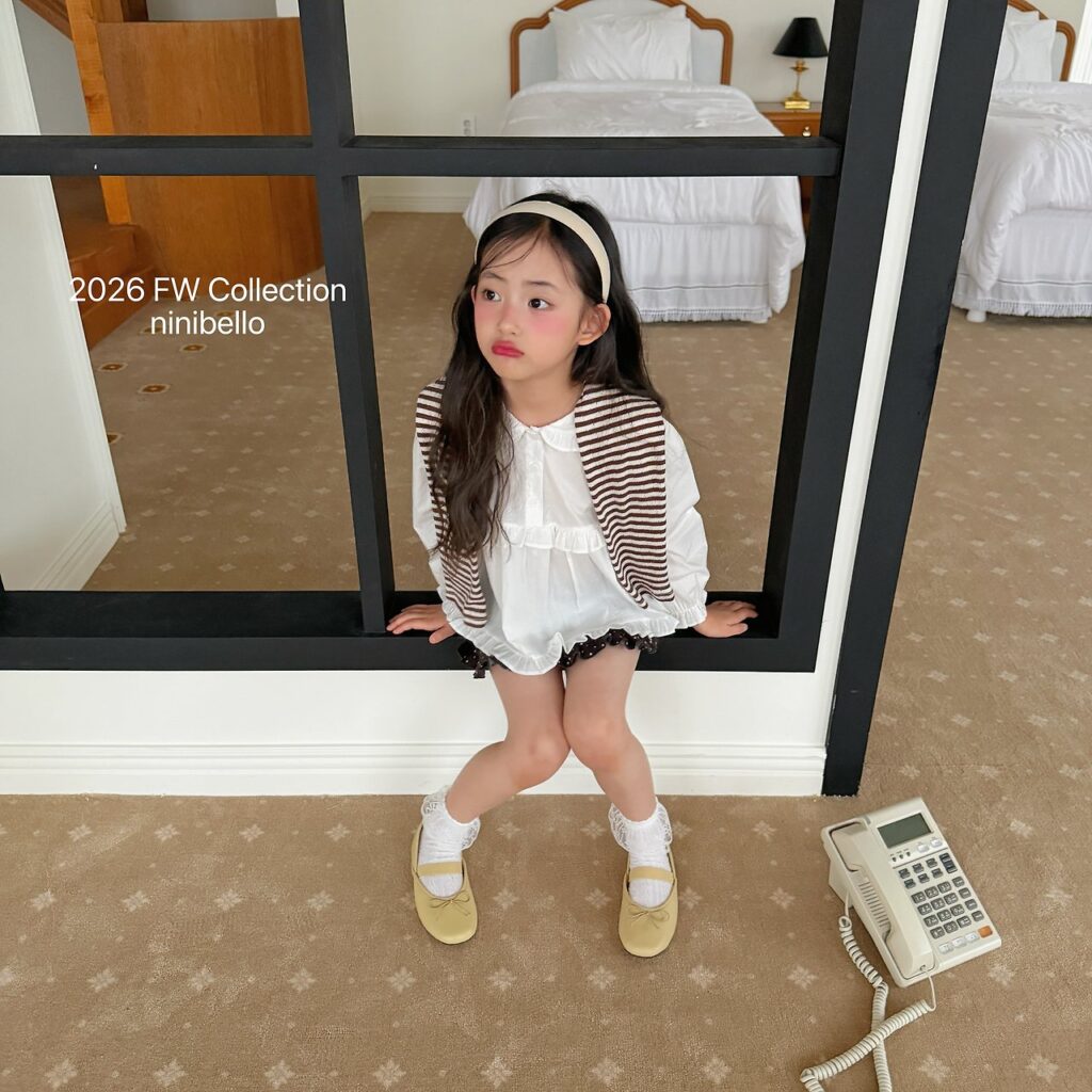 [니니벨로] 웬디카라블라우스