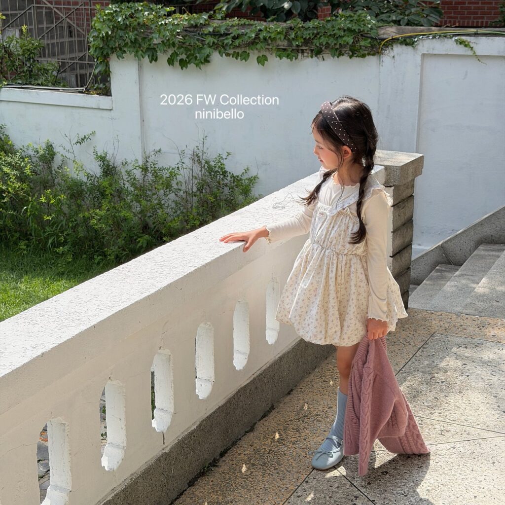 [니니벨로] 피크닉벌룬원피스