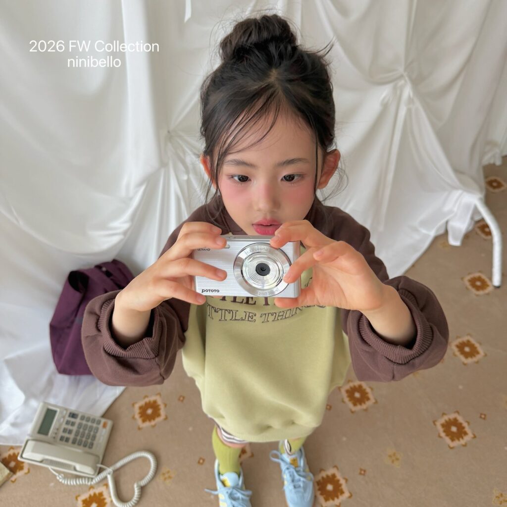 [니니벨로] 리틀나그랑맨투맨