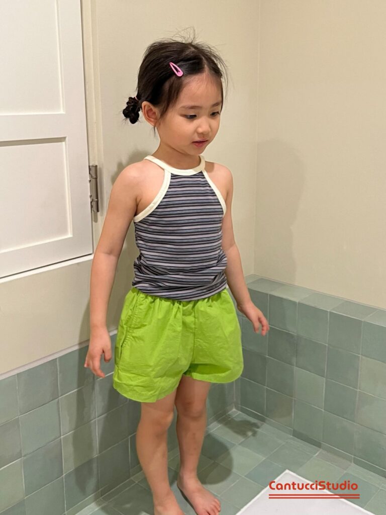 [칸투치스튜디오] 마우이팬츠 블루, 라임